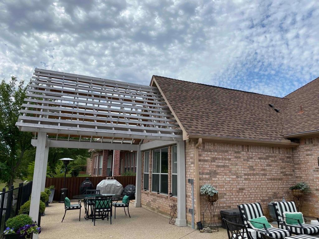 Dwell Roofing Exterior Remodel Flower Mound Blum - Before 2 Dwell Roofing Exterior Remodel Flower Mound Blum - Before 2