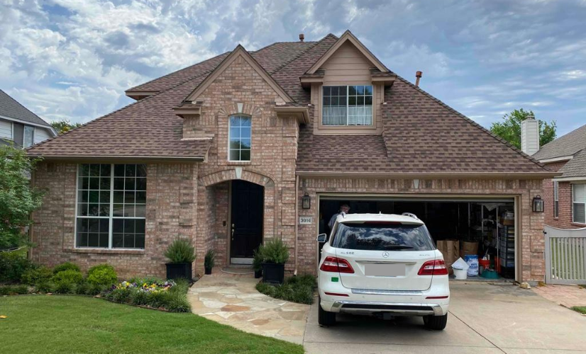 Dwell Roofing Exterior Remodel Flower Mound Blum - Before Dwell Roofing Exterior Remodel Flower Mound Blum - Before